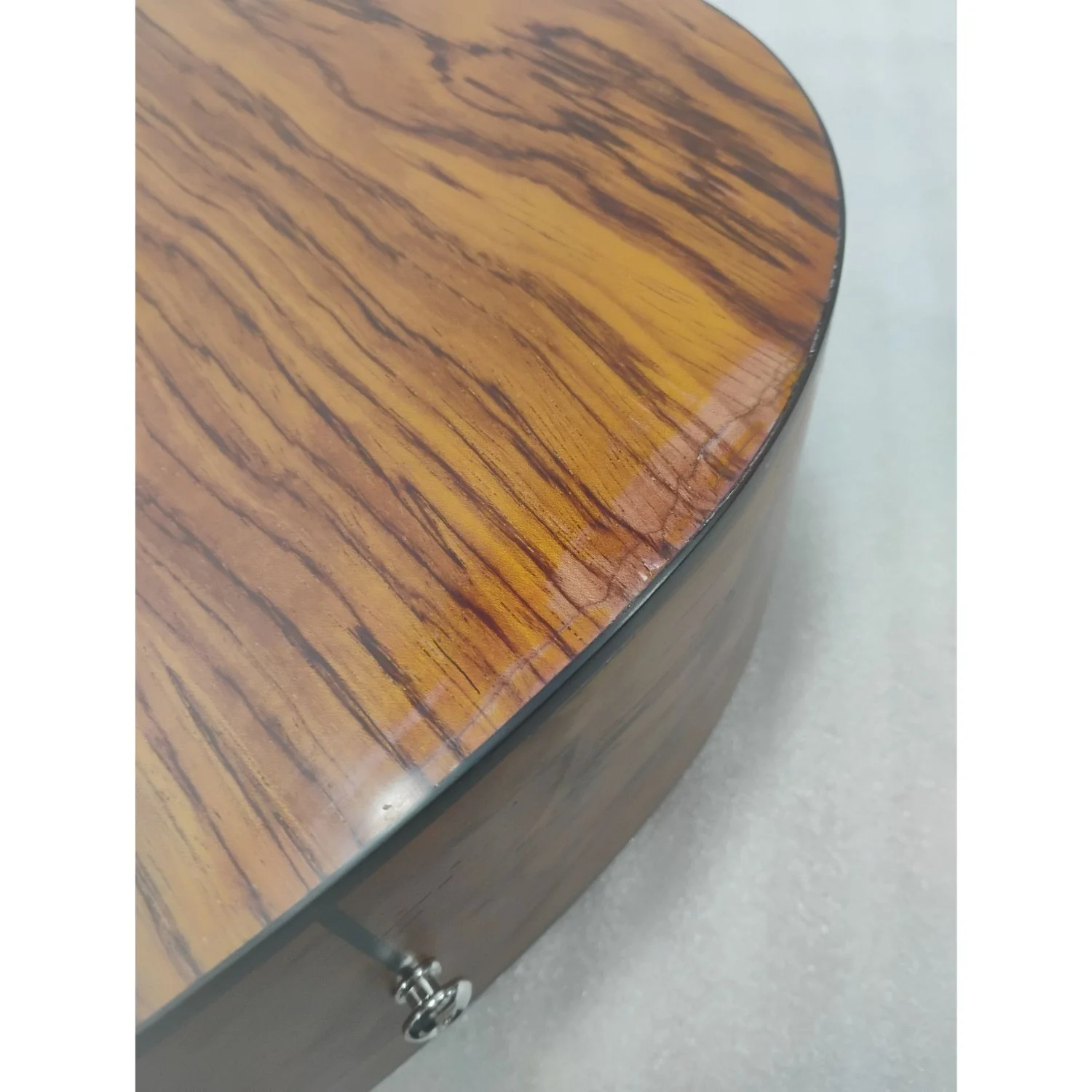 Vault DA25 Dreadnought Shape Acoustic Guitar with Bubinga Back and Sides - Open Box B Stock - Image 3