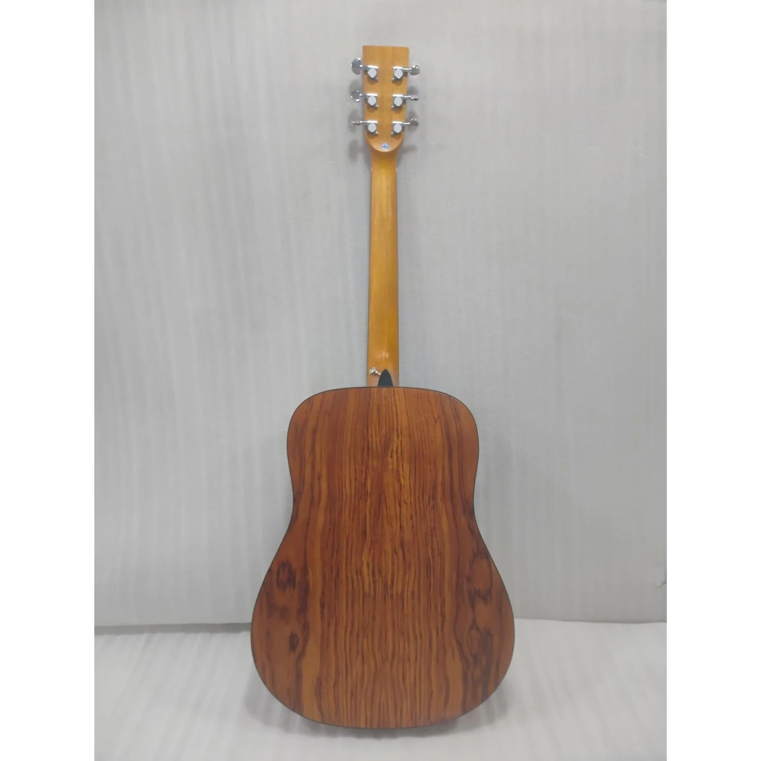 Vault DA25 Dreadnought Shape Acoustic Guitar with Bubinga Back and Sides - Open Box B Stock - Image 5