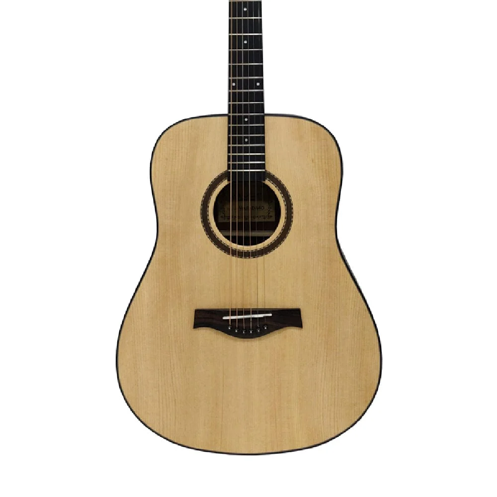 Vault DA40 41 Inch Premium Solid Spruce-Top Dreadnought Acoustic Guitar - Image 12