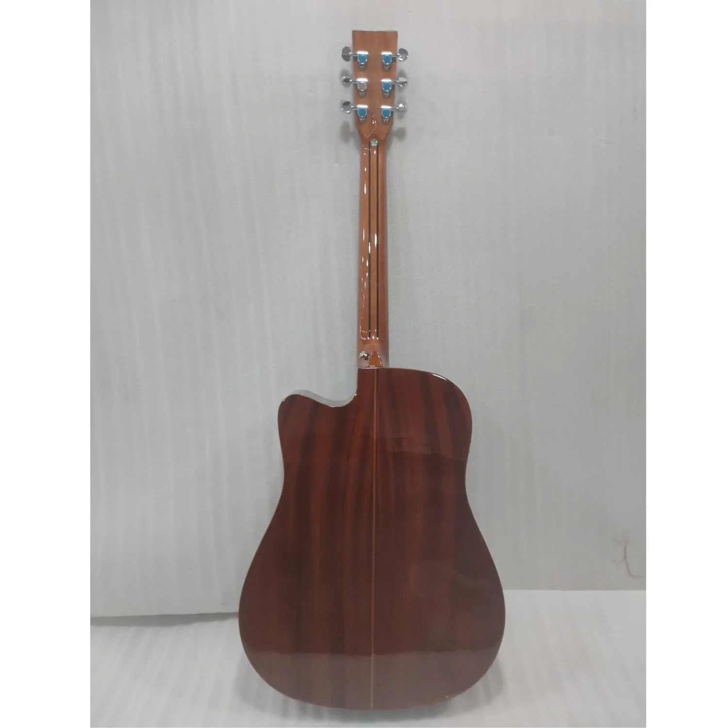 Vault DA60CE Premium Dreadnought Cutaway Solid Spruce Top Electro Acoustic Guitar with Dual EQ and Armrest - Open Box B Stock - Image 13