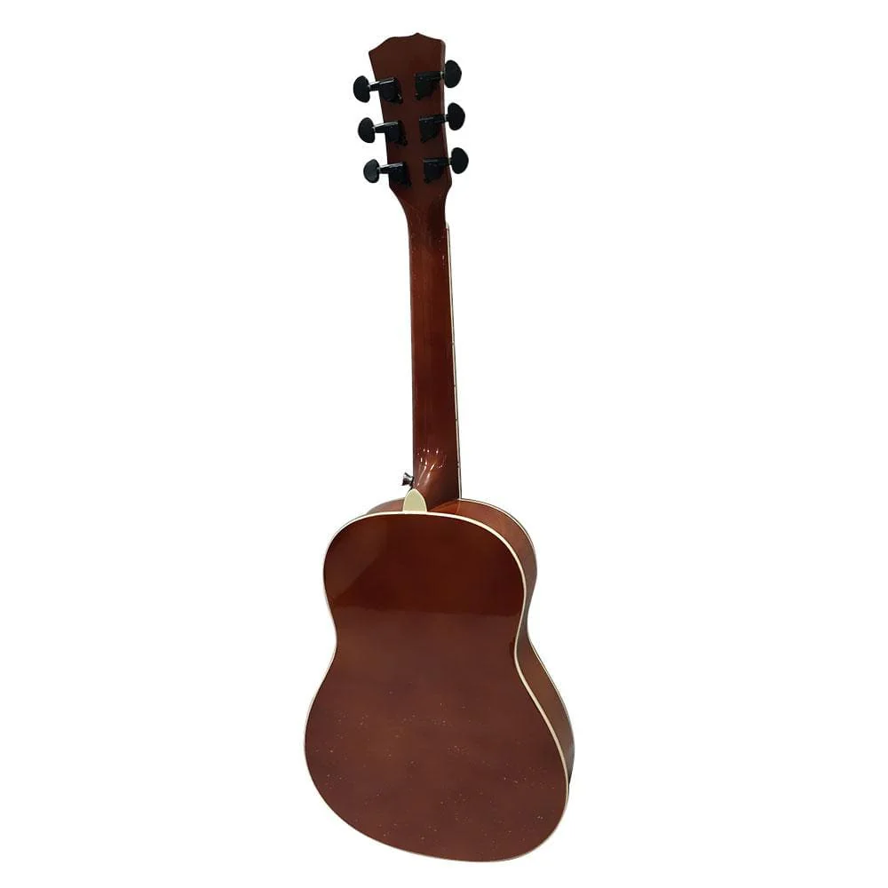 Vault Junior 30 Inch Acoustic Guitar for Kids with Ebook, Bag, Strings, Straps, Picks, String winder & Polishing Cloth - Natural Gloss - Open Box - Image 2