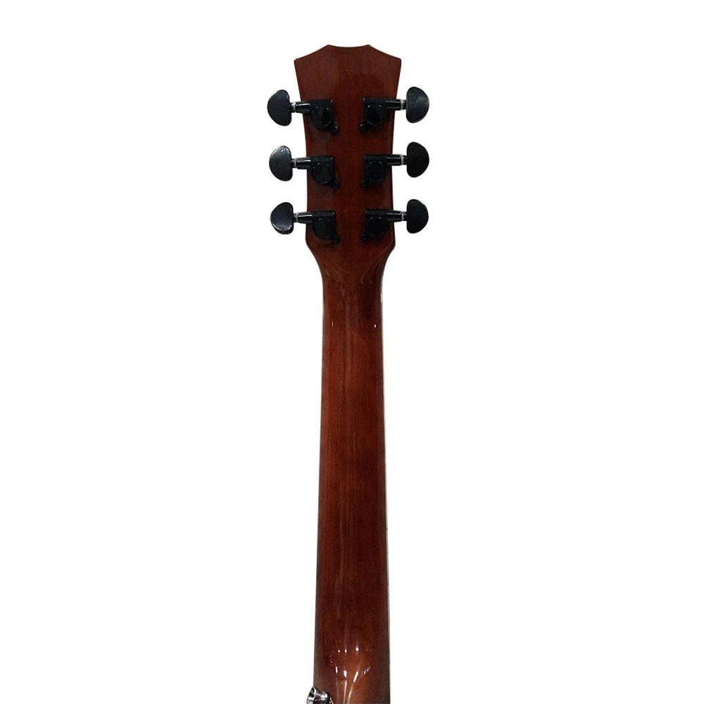 Vault Junior 30 Inch Acoustic Guitar for Kids with Ebook, Bag, Strings, Straps, Picks, String winder & Polishing Cloth - Natural Gloss - Open Box - Image 9