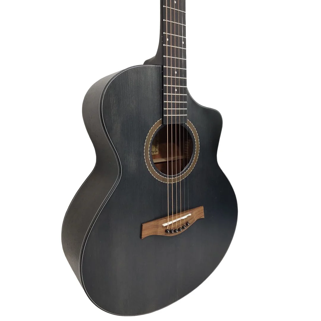 Vault EA40 41 inch Premium Solid Spruce-Top Cutaway Acoustic Guitar - Open Box - Image 3