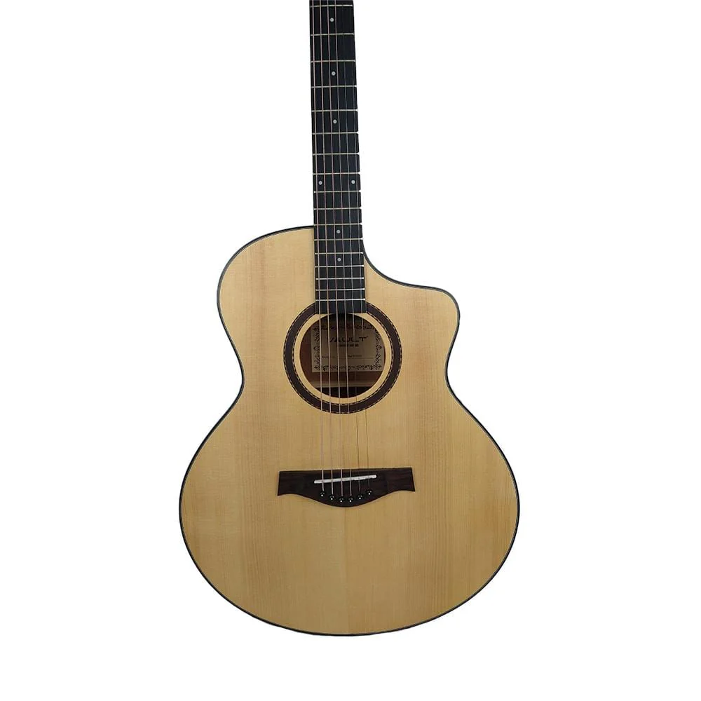 Vault EA40CE 41 inch Premium Spruce-Top Cutaway Electro Acoustic Guitar - Open Box - Image 4