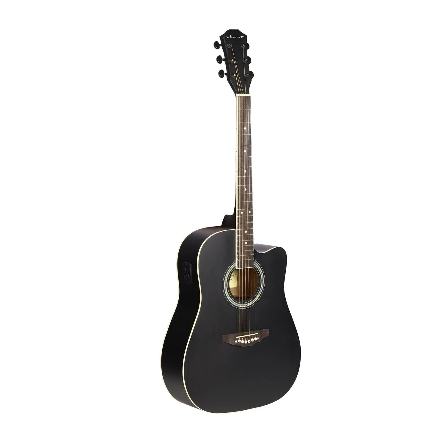 Vault ED-10 41 inch Cutaway Acoustic Guitar - Open Box - Image 3