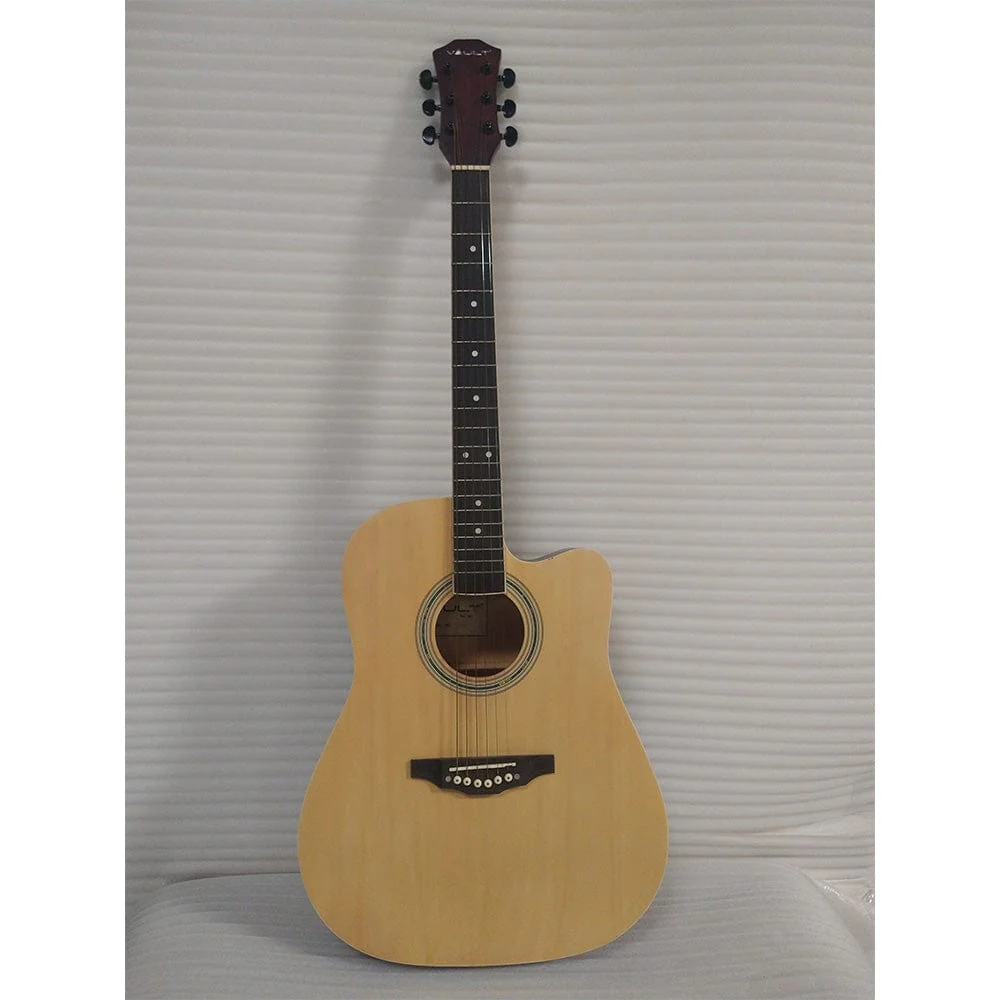 Vault ED-10C 41 inch Cutaway Acoustic Guitar - Natural - Open Box B Stock - Image 23