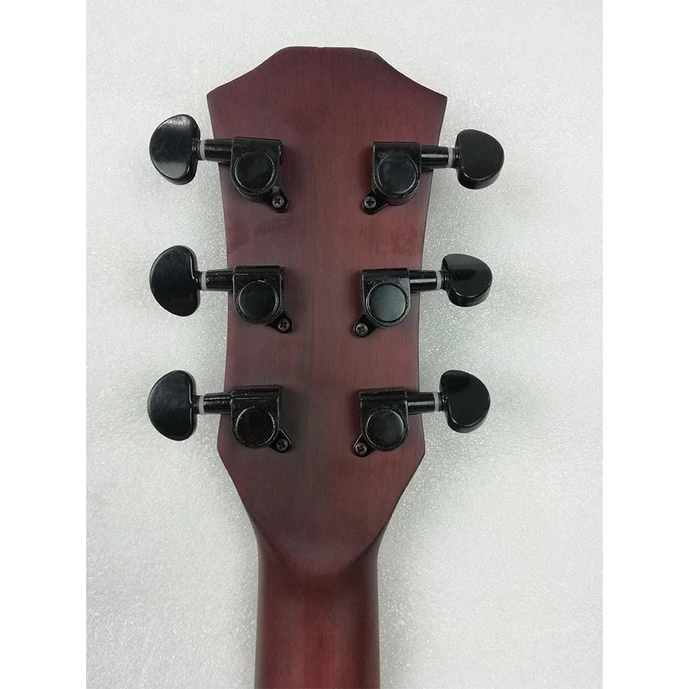 Vault ED-10CE 41 inch Cutaway Electro Acoustic Guitar - Natural - Open Box B Stock - Image 17