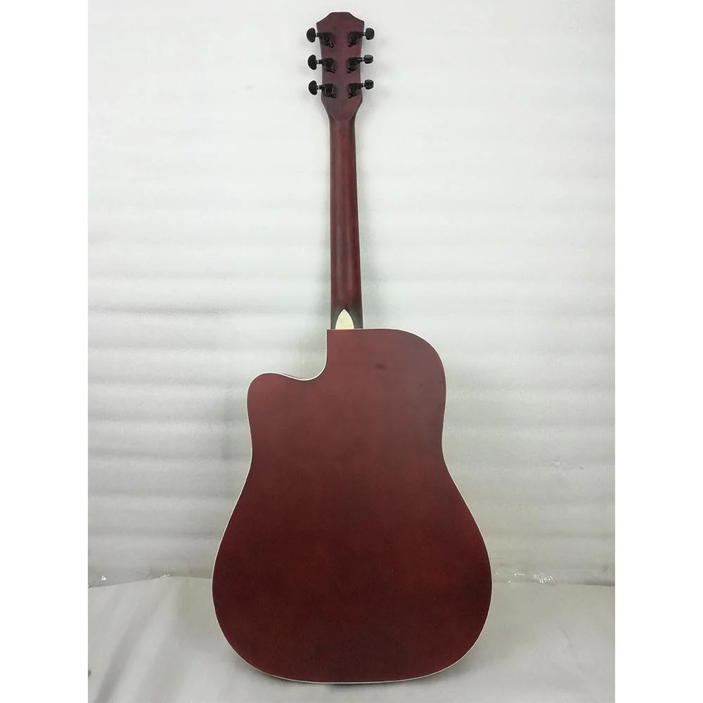 Vault ED-10CE 41 inch Cutaway Electro Acoustic Guitar - Natural - Open Box B Stock - Image 18