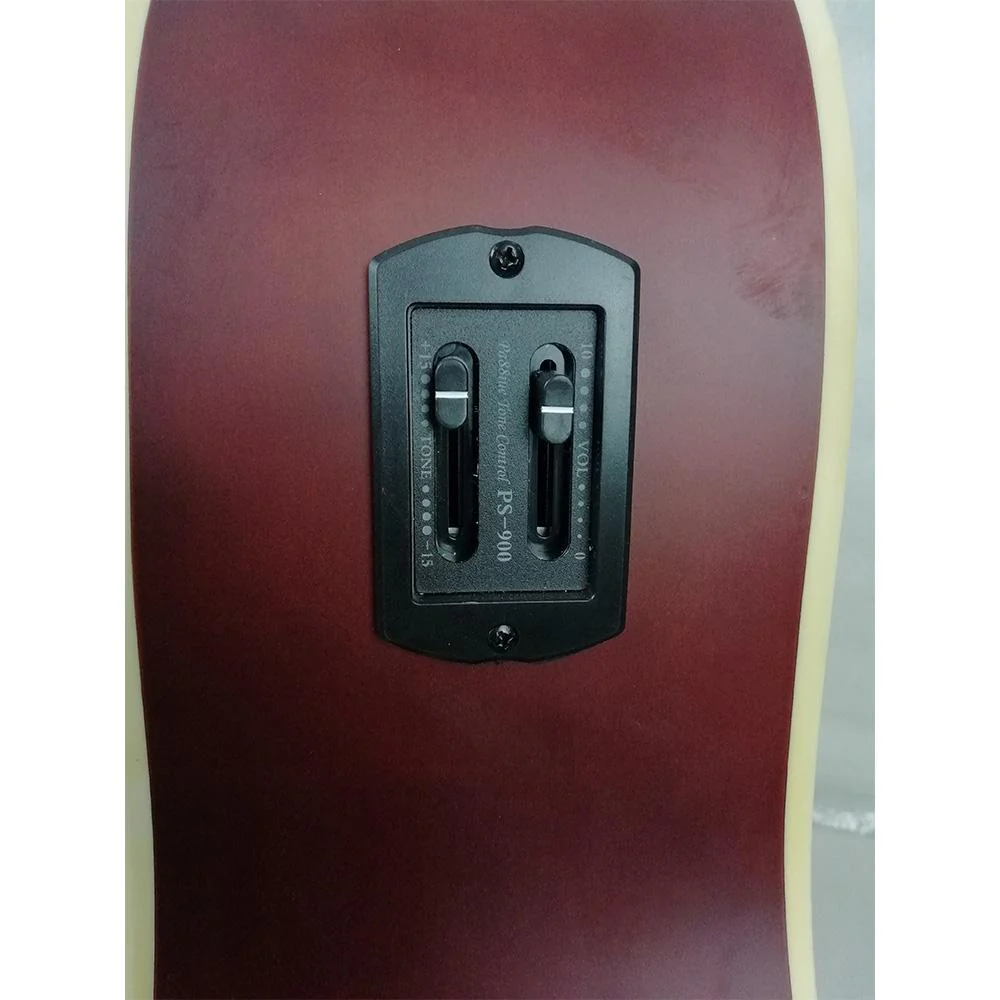 Vault ED-10CE 41 inch Cutaway Electro Acoustic Guitar - Natural - Open Box B Stock - Image 19