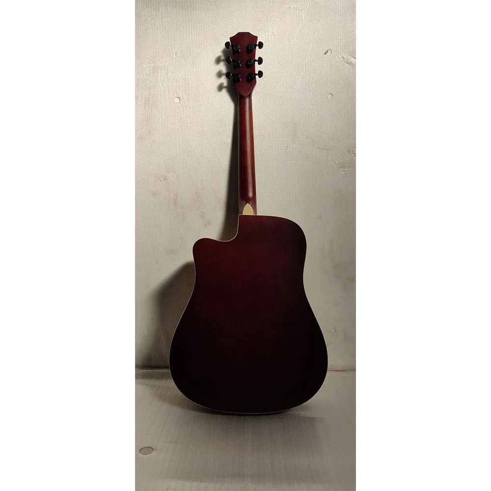 Vault ED-10CE 41 inch Cutaway Electro Acoustic Guitar - Natural - Open Box B Stock - Image 22
