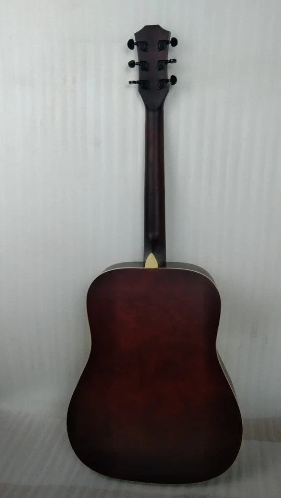 Vault ED-10D 41 inch Dreadnought Acoustic Guitar - Natural - Open Box B Stock - Image 14