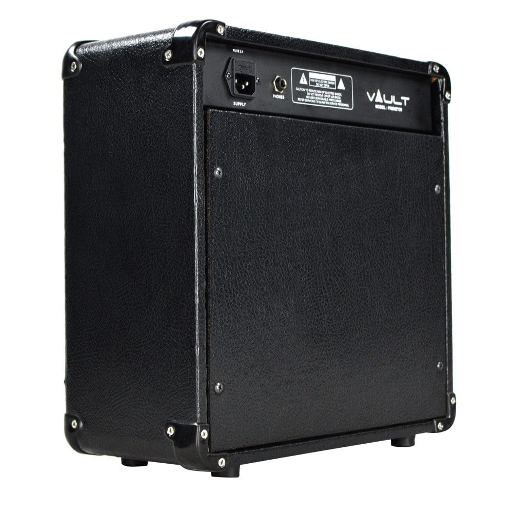 Vault Frenzy 20 Watt Combo Guitar Amplifier with Analog Distortion, Reverb & Delay All Playable Together - Open Box - Image 8