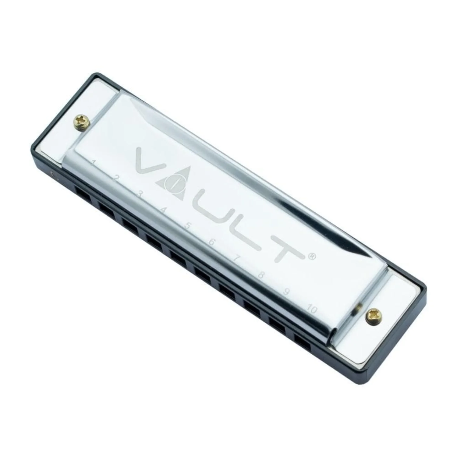 Vault HA1000 Key C 10-Hole Diatonic Harmonica/ Mouth Organ For Beginner & Professional - Image 2