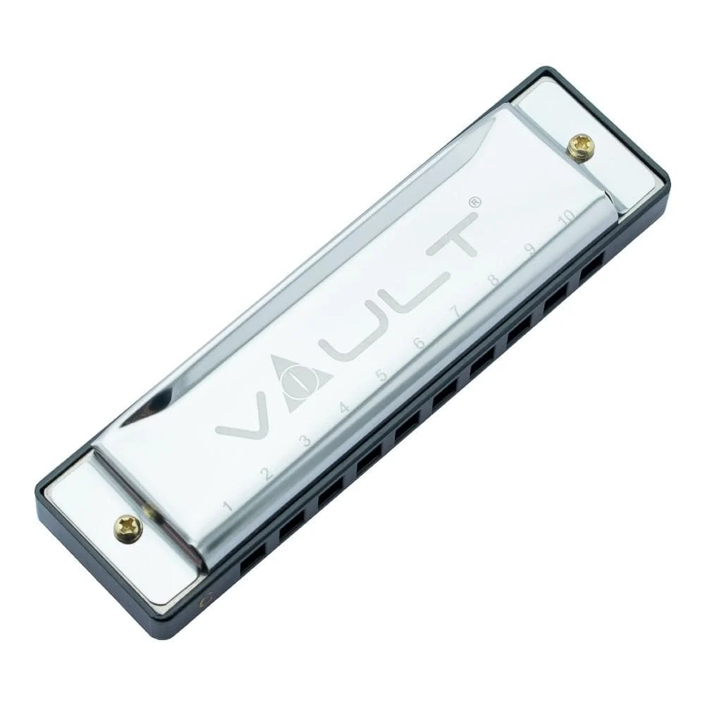 Vault HA1000 10-Hole Beginner Harmonica - Open Box - Image 4