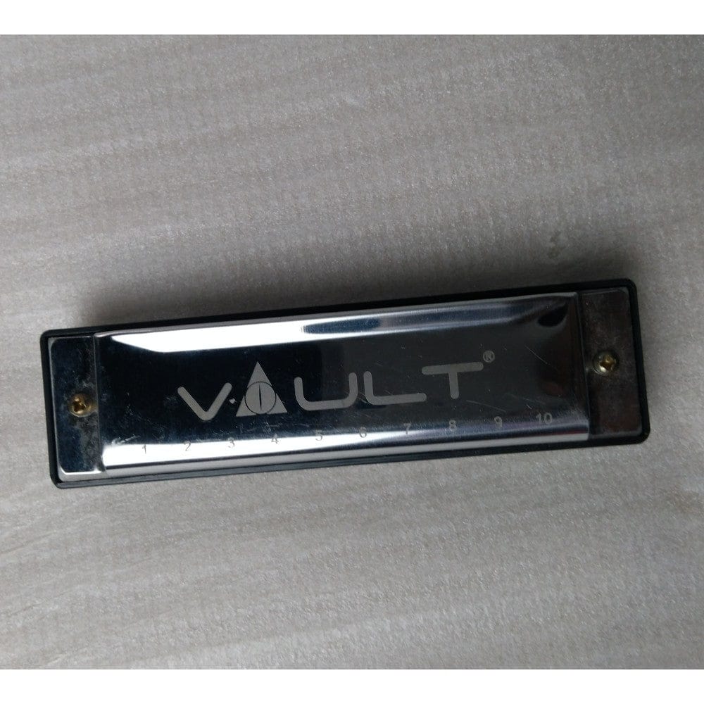 Vault HA1000 10-Hole Beginner Harmonica - Open Box B Stock