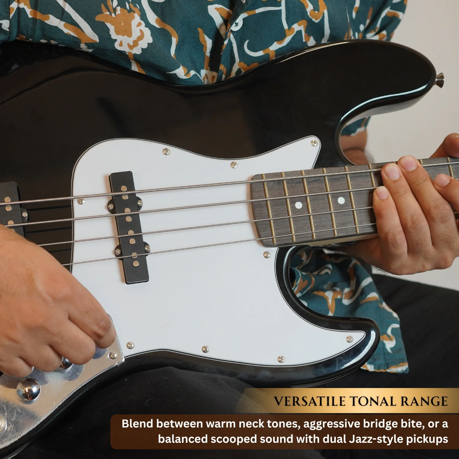 Vault JB4 Jazz Bass 4-String Bass Guitar - Image 3