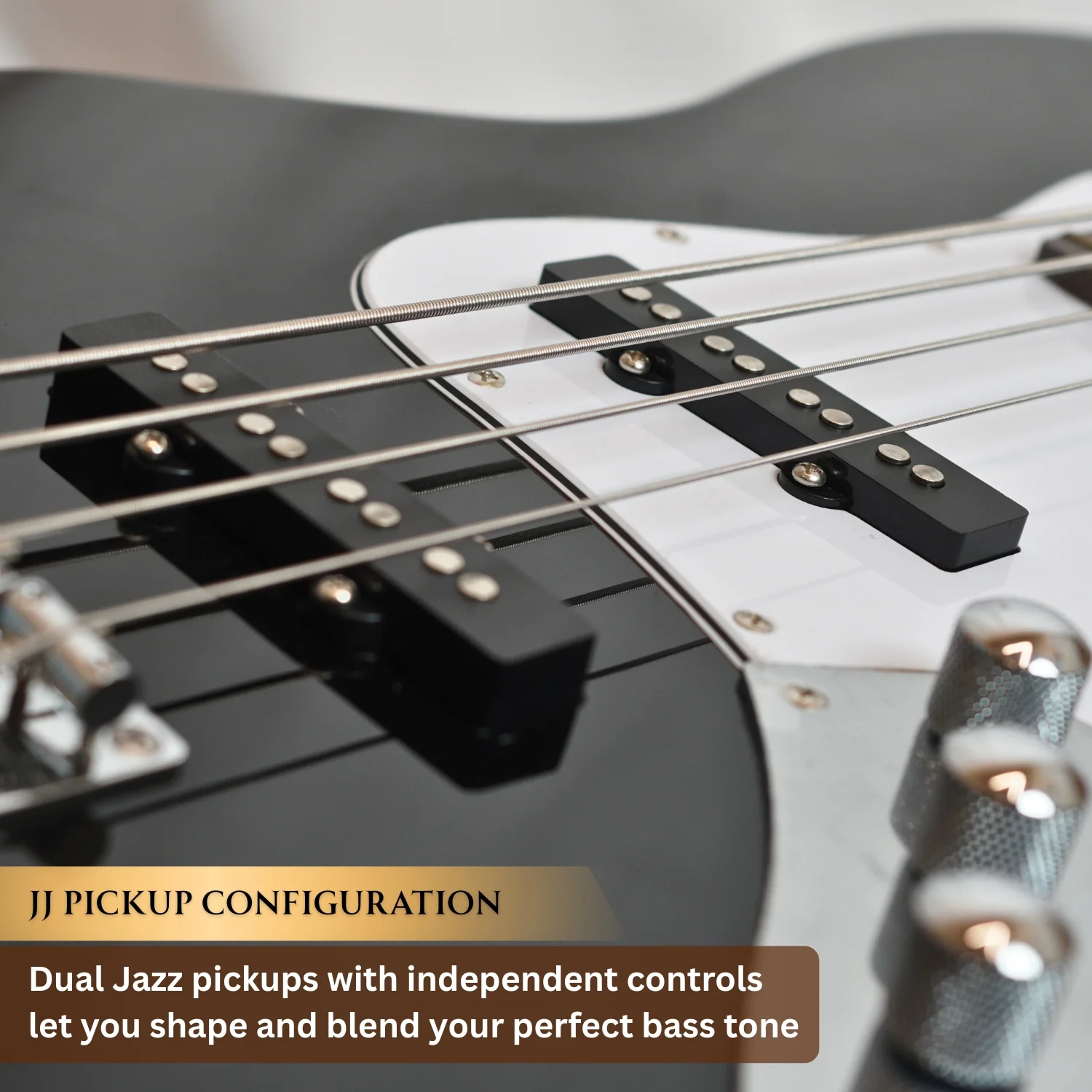 Vault JB4 Jazz Bass 4-String Bass Guitar - Image 7
