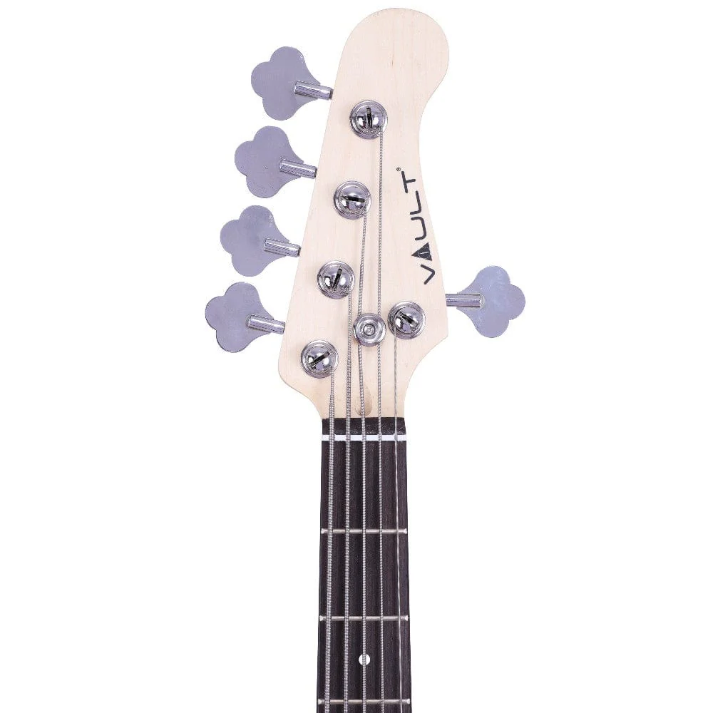 Vault JB5 Jazz Bass 5-String Bass Guitar - Open Box - Image 5