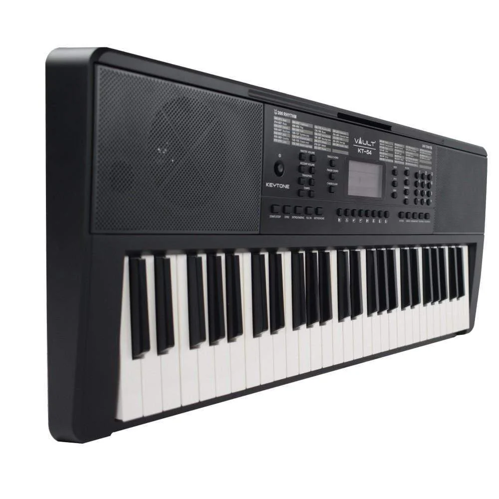 Vault KT-54 Keytone 54-Key Keyboard With Gigbag, Polishing Cloth, Online Lessons & Ebook - Image 10