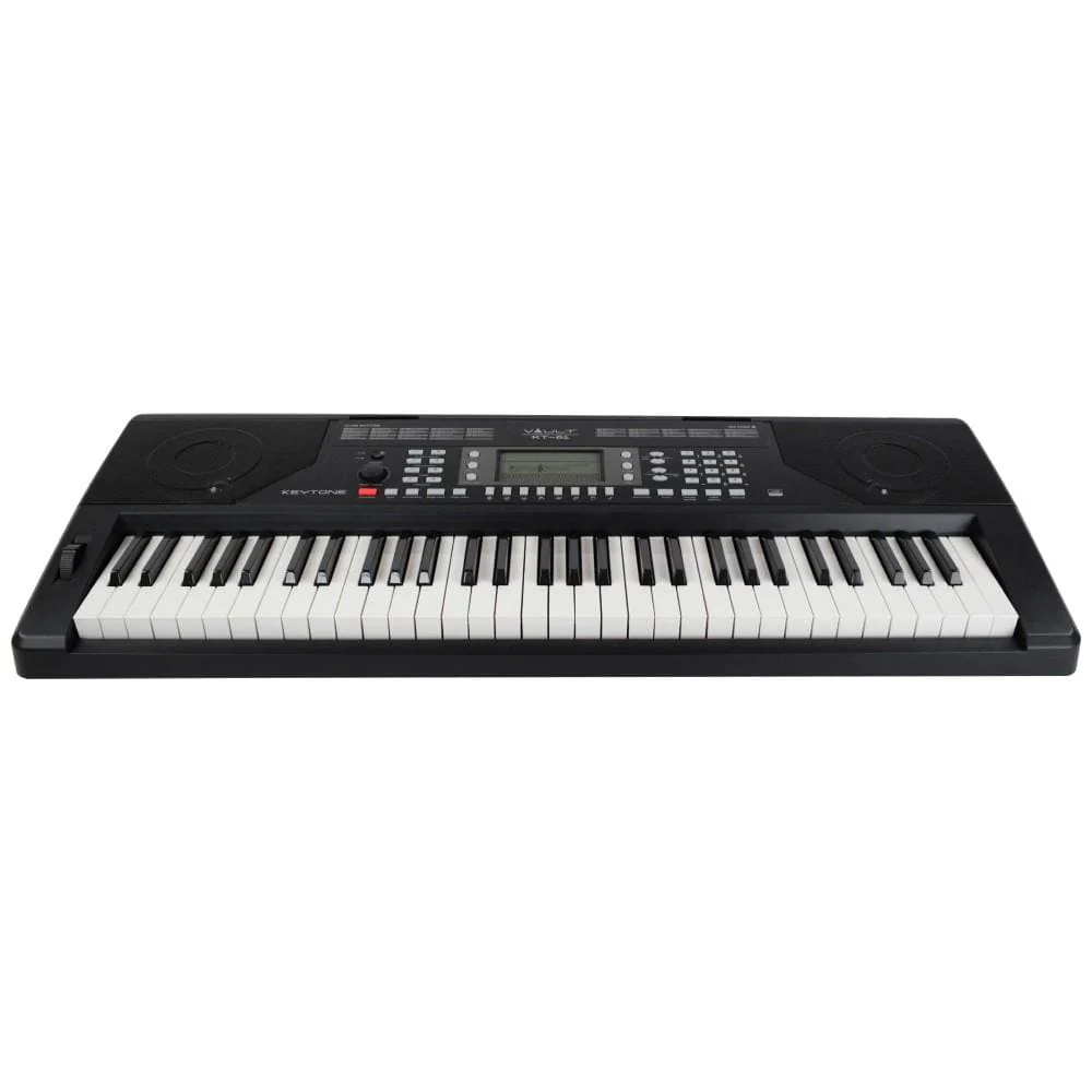 Vault KT-61 Keytone Touch Sensitive 61-Key Keyboard - Black - Image 20