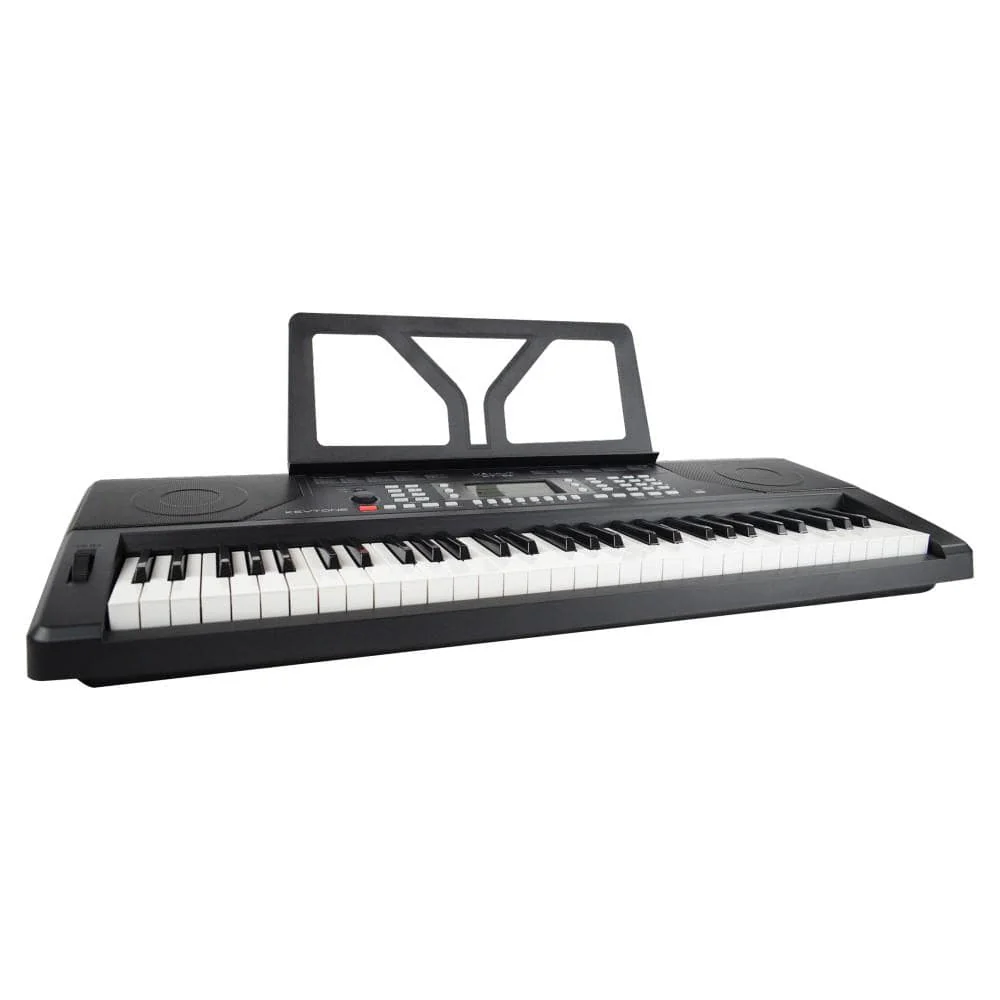 Vault KT-61 Keytone Touch Sensitive 61-Key Keyboard With Gigbag, Polishing Cloth, Online Lessons & Ebook - Image 8