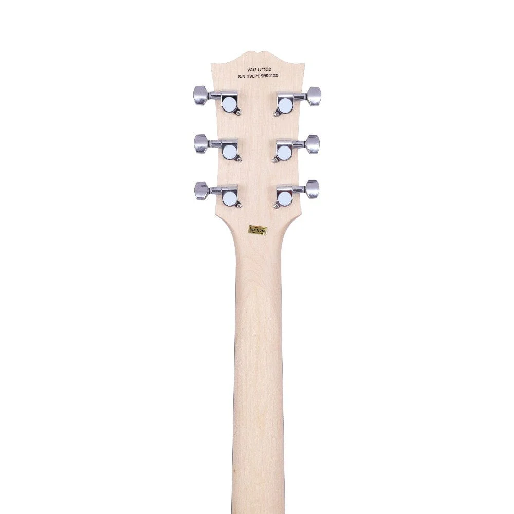 Vault LP1 Les Paul Style Electric Guitar with Vault Play True Wireless Earbuds - Image 29