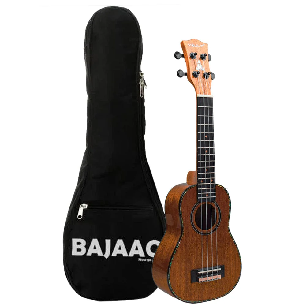 Vault Performer Pro 21" All Solid Mahogany Premium Soprano Ukulele with Gigbag