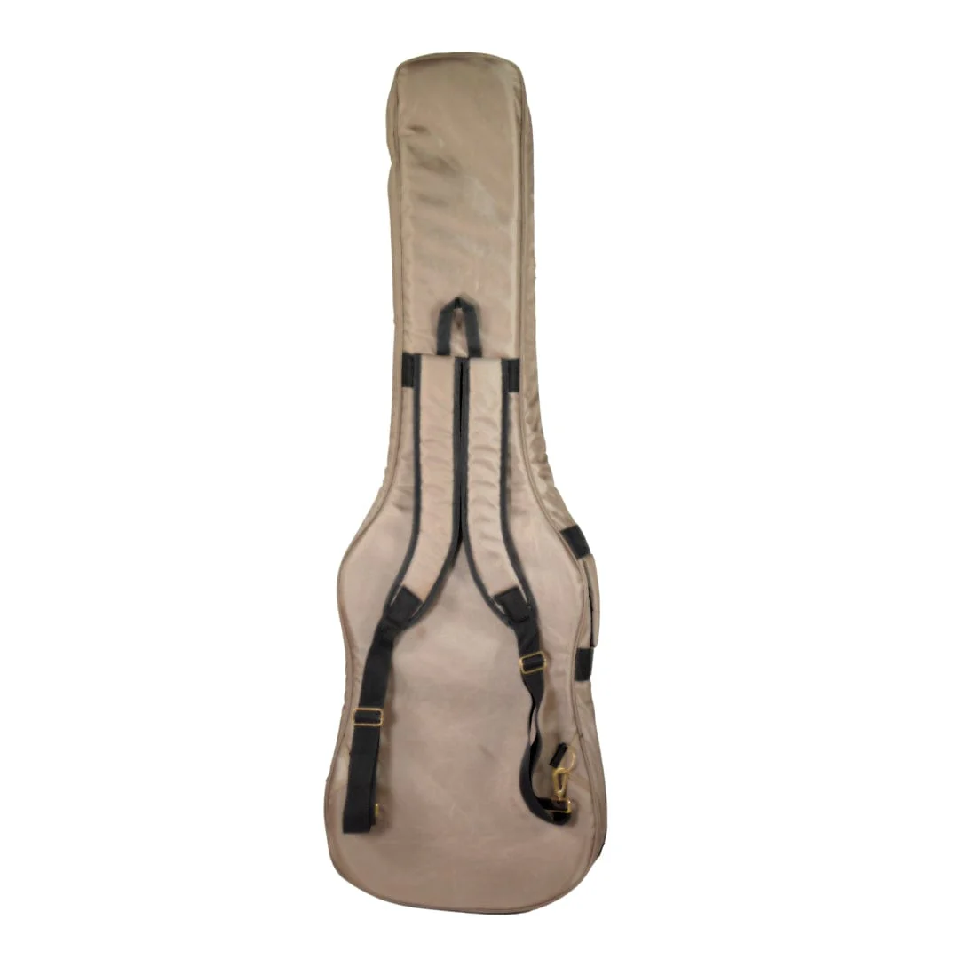 Vault Performer Pro JB4 String Electric Bass Guitar with Gigbag - High Gloss Solid Mahogany - Image 20