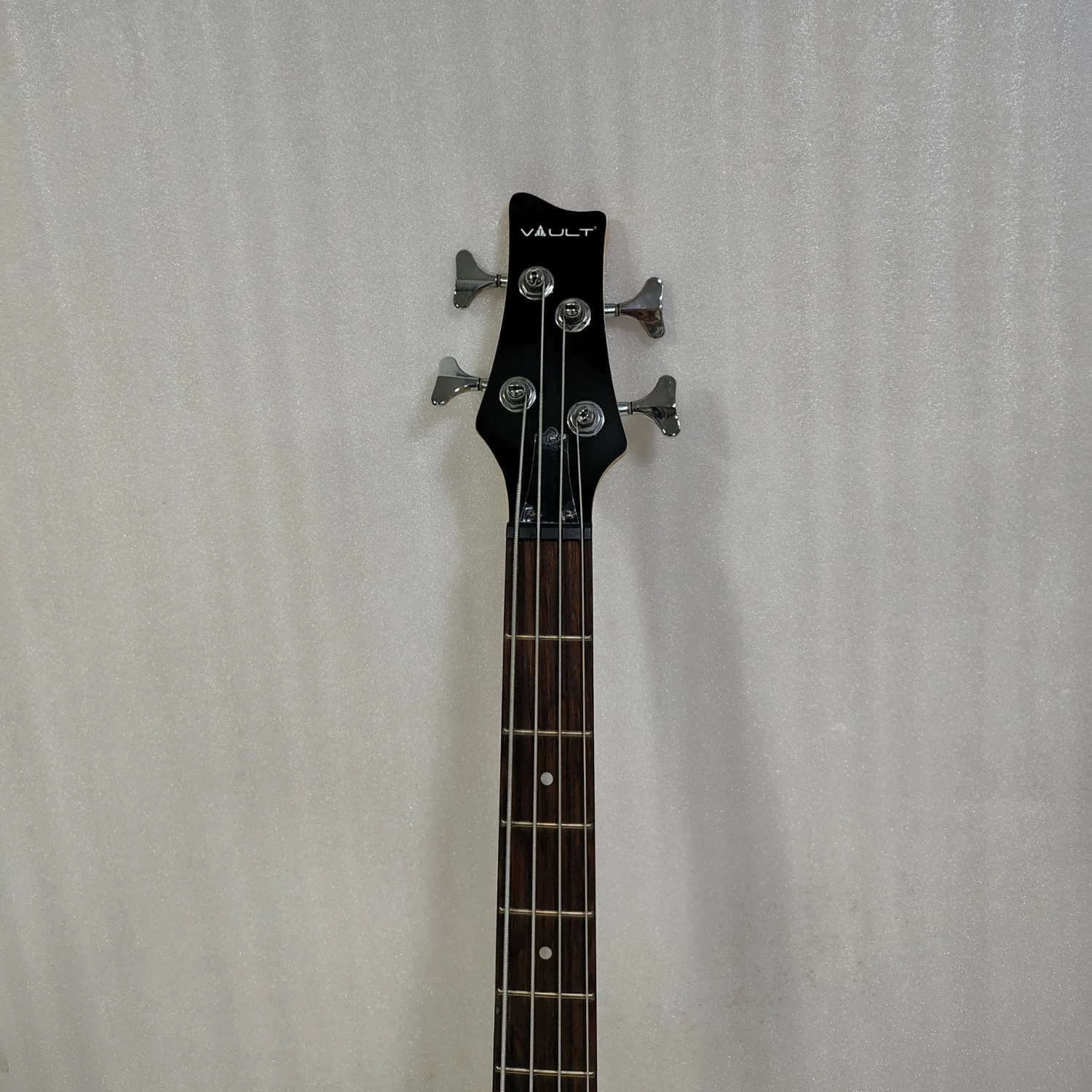 Vault Performer Pro RB4 Four String Electric Bass Guitar with Gigbag - High Gloss Solid Mahogany - Open Box - Image 17