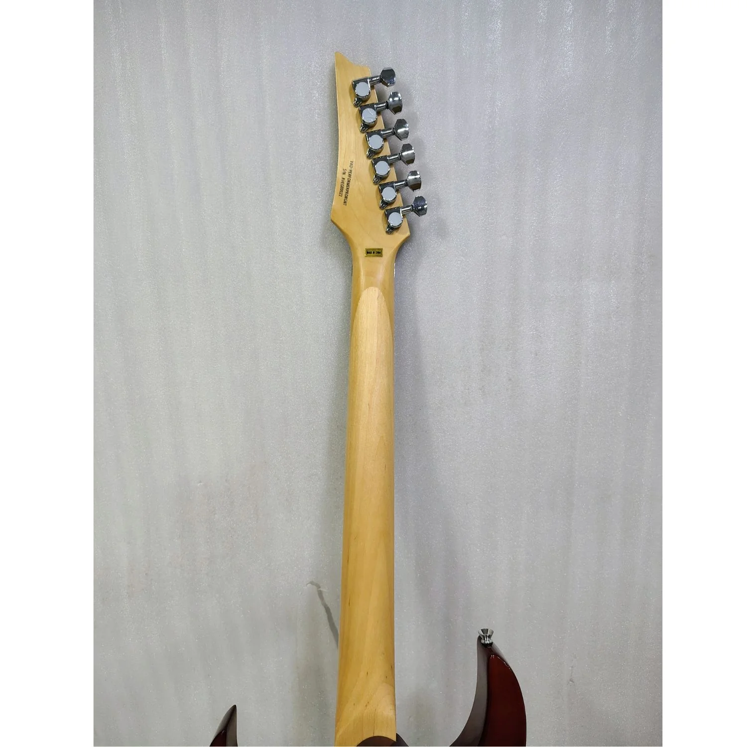 Vault Performer Pro RG 6 String Electric Guitar - High Gloss Solid Mahogany - Open Box - Image 25