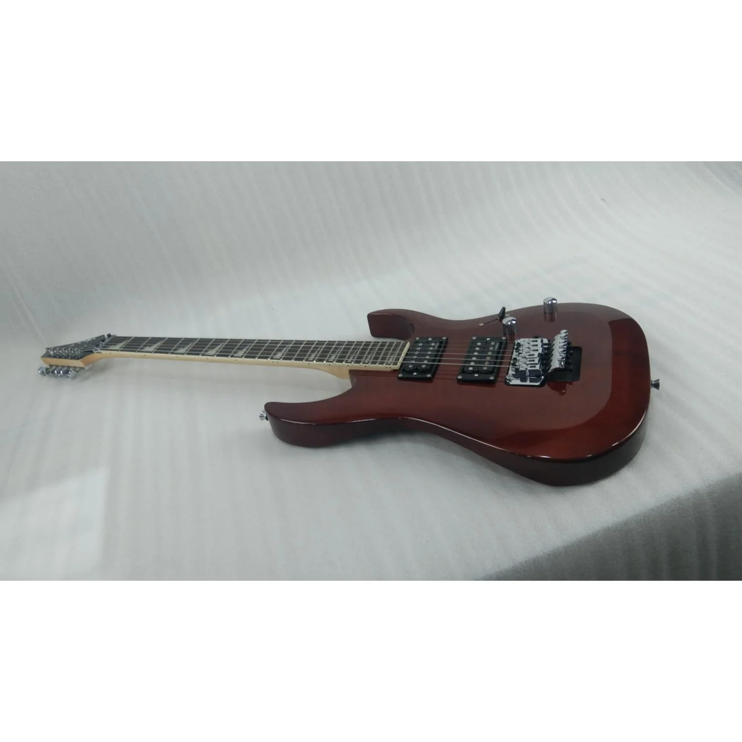 Vault Performer Pro RG 6 String Electric Guitar - High Gloss Solid Mahogany - Open Box - Image 36