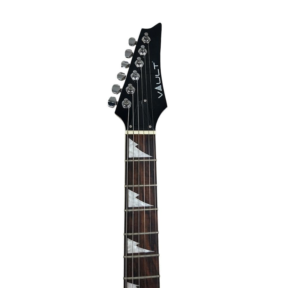 Vault RG1RW Soloist Style Electric Guitar With Digitech Element XP ELMTXPV-01 Guitar Processor Bundle - Image 9