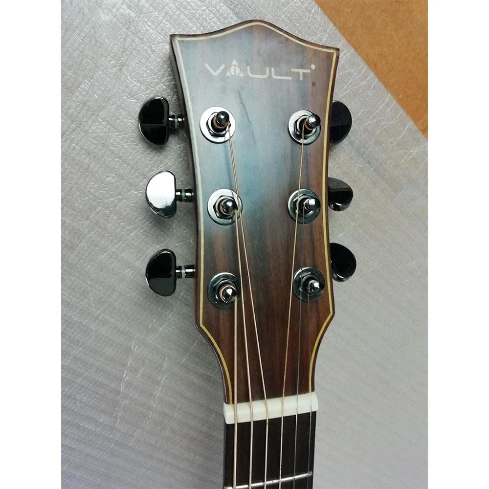 Vault S360T-SK 41-inch Premium Cutaway Acoustic Guitar with Blend 301 Pickup - Open Box B Stock - Image 4