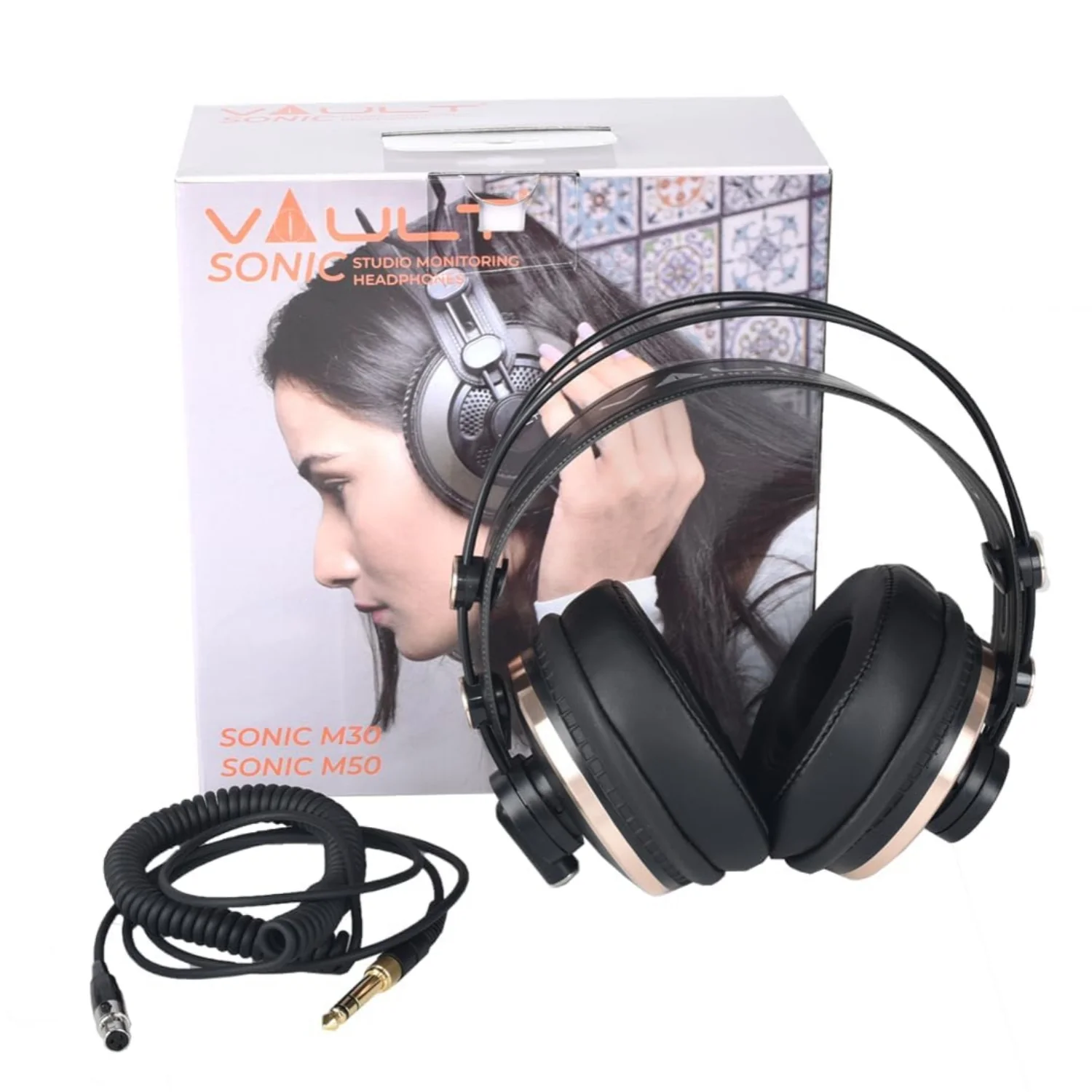 Vault Sonic M50 Studio Monitoring Headphones - Must Have Accessories - Image 11