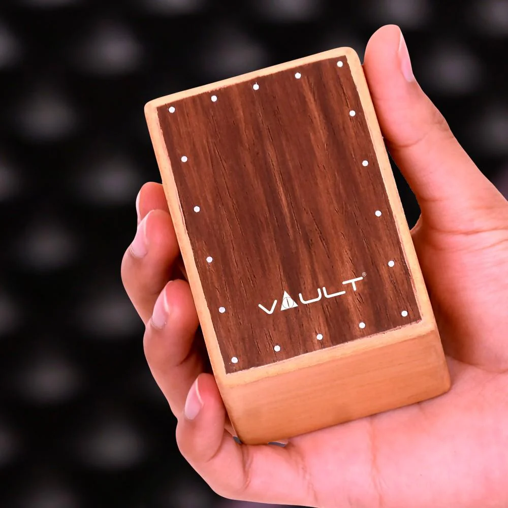 Vault Box Shaker - Mini Cajon Design- Rubber Wood - Image 2