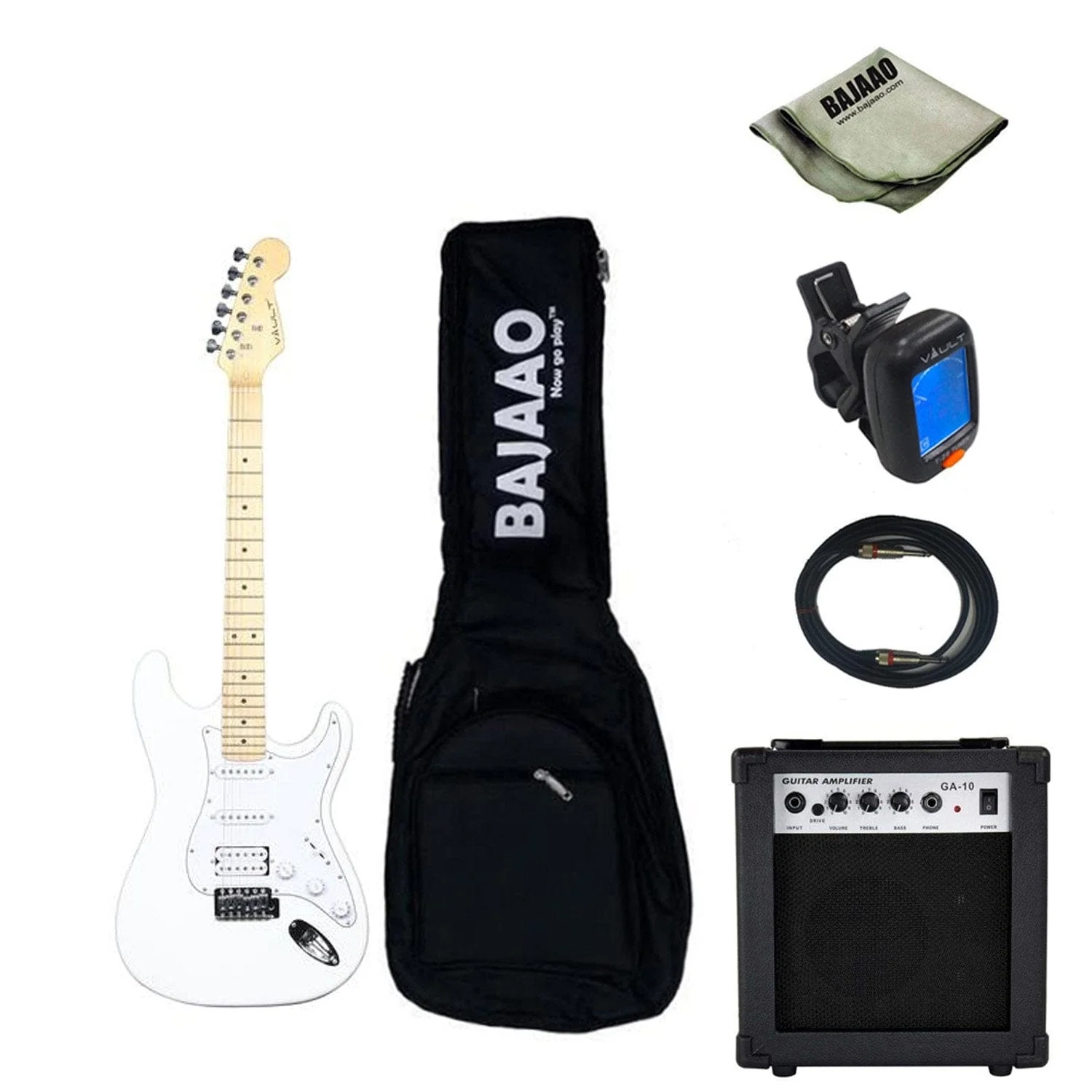 Vault ST1M Electric Guitar Basic Bundle - Image 2