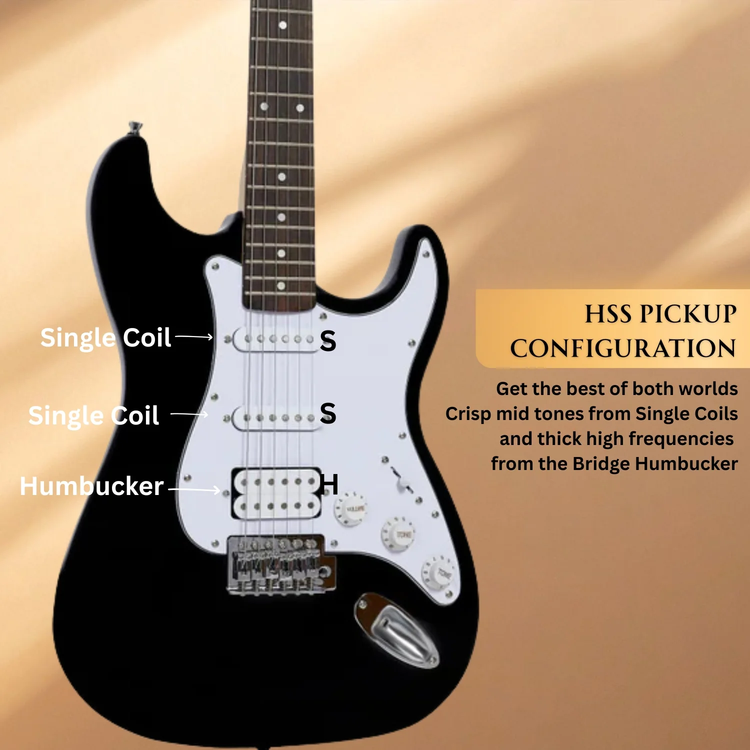 Vault ST1 Premium Electric Guitar - Image 21