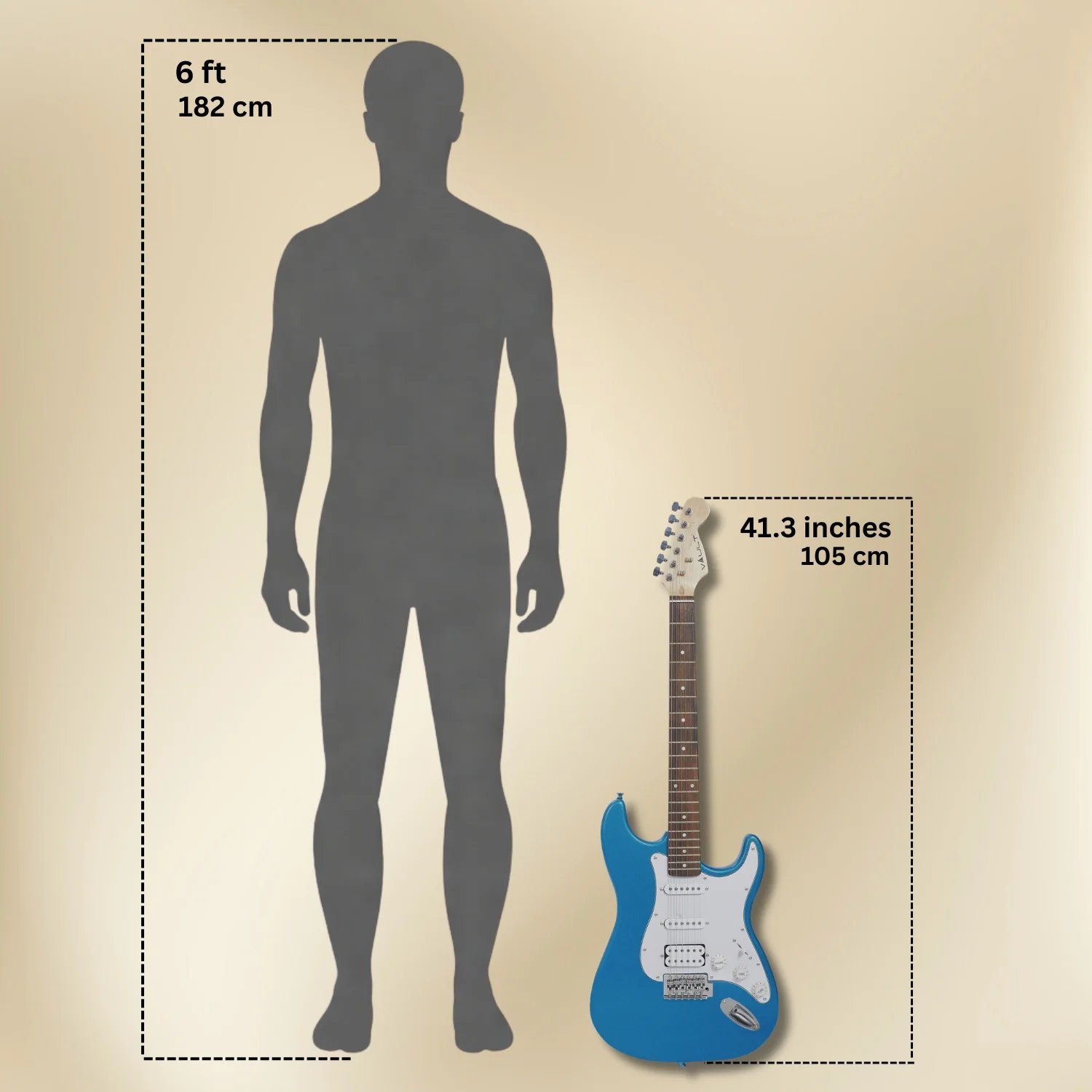 Vault ST1 Premium Electric Guitar - Image 39