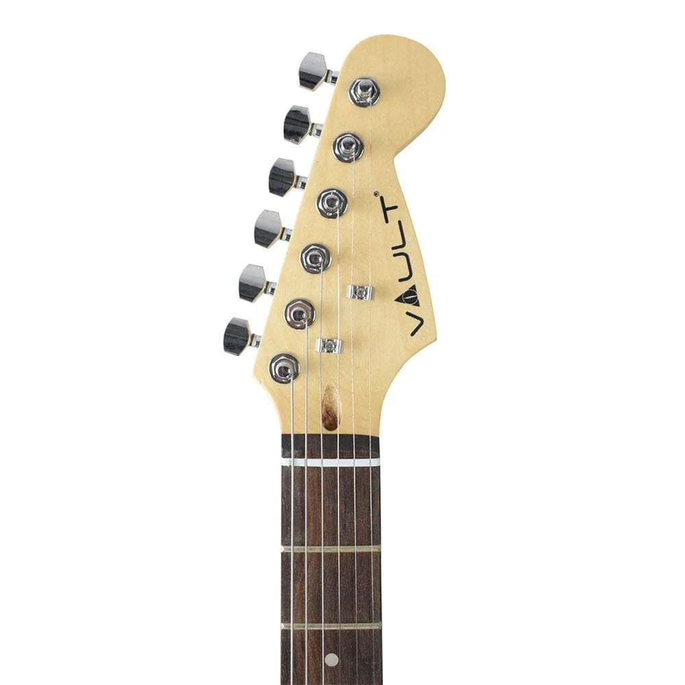 Vault ST1 Premium Electric Guitar with Gigbag, Amplifier, Tuner, Cable, Polishing Cloth & Ebook - Image 9