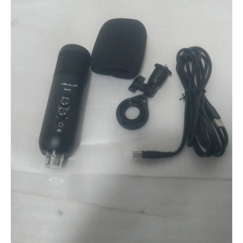 Vault UCM-FX USB Condenser Podcast Microphone Kit  with built in headphone out Volume /Gain control and Mute button for Gaming, Podcasting, Conference Calls, Recording, Singing and Dubbing - (USB Mic - E01) - Open Box B Stock - Image 6