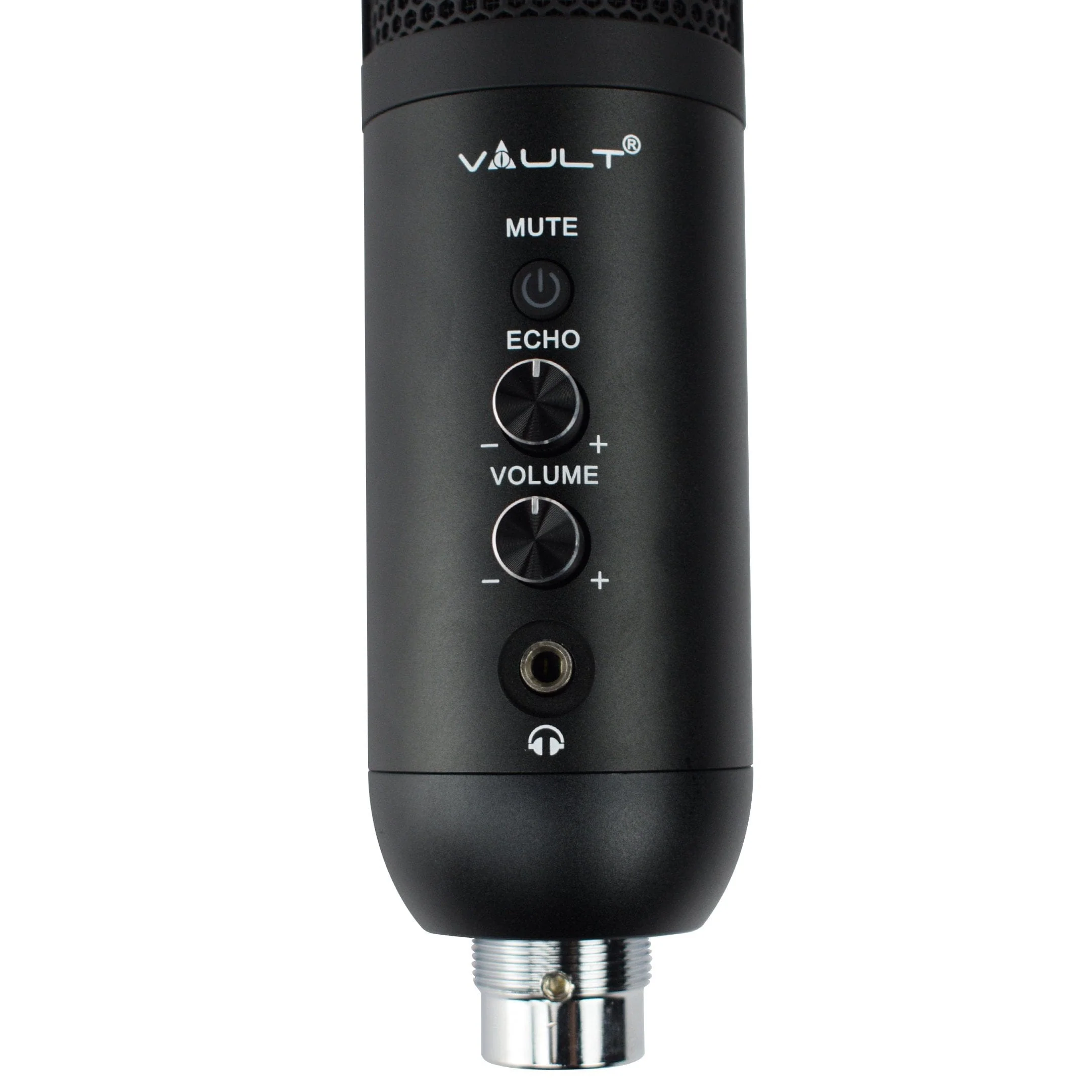 Vault UCM-FX USB Condenser Podcast Microphone Kit with built in headphone out Volume /Gain control and Mute button for Gaming, Podcasting, Conference Calls, Recording, Singing and Dubbing - (USB Mic - E01) - Open Box - Image 3