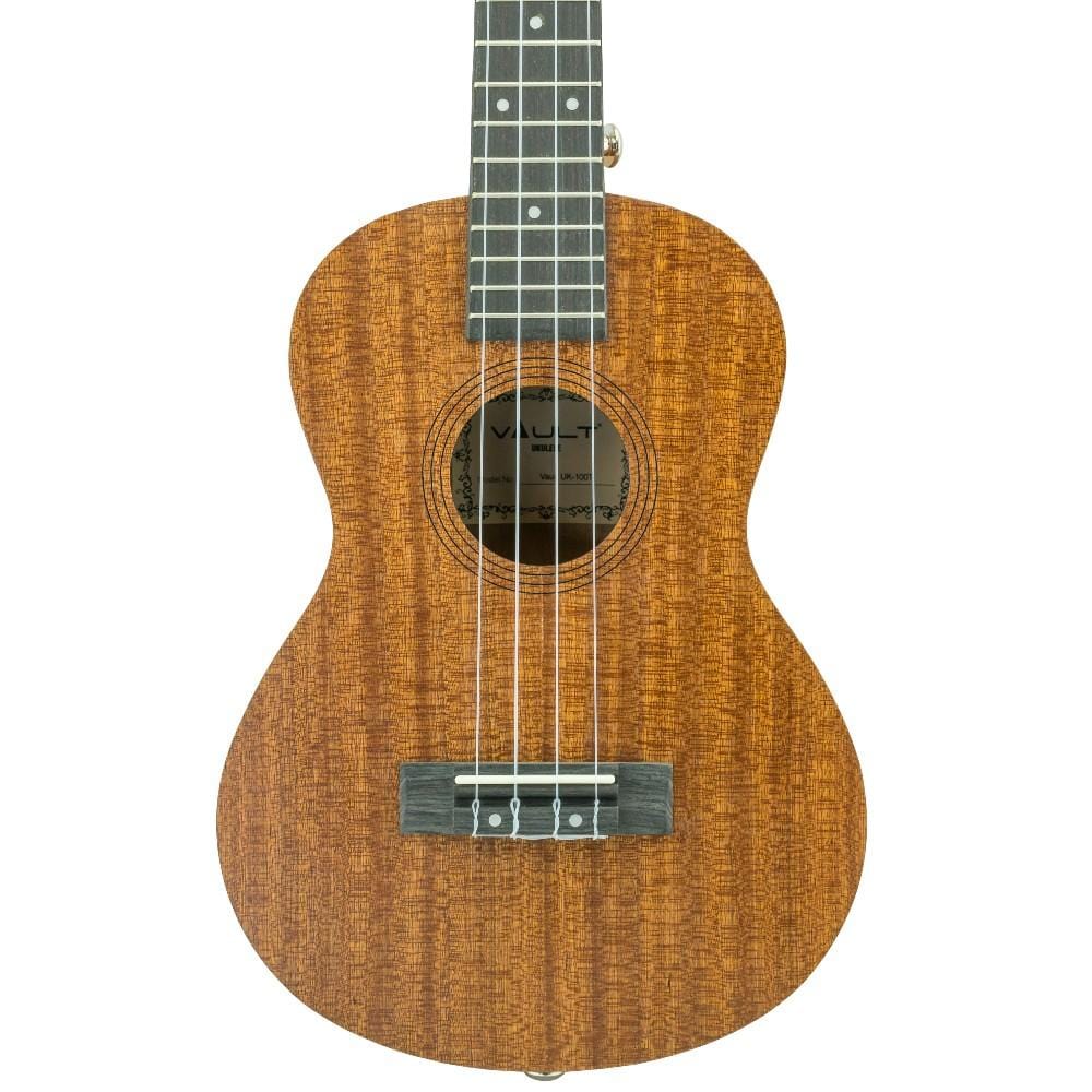 Vault UK-100T 26-inch Arched Back Tenor Ukulele With Gig Bag & Ebook - Image 8