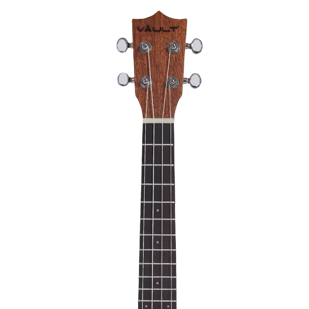 Vault UK-1000TC 26-Inch Solid Spruce Top Premium Semi Cutaway Tenor Ukulele - Image 7