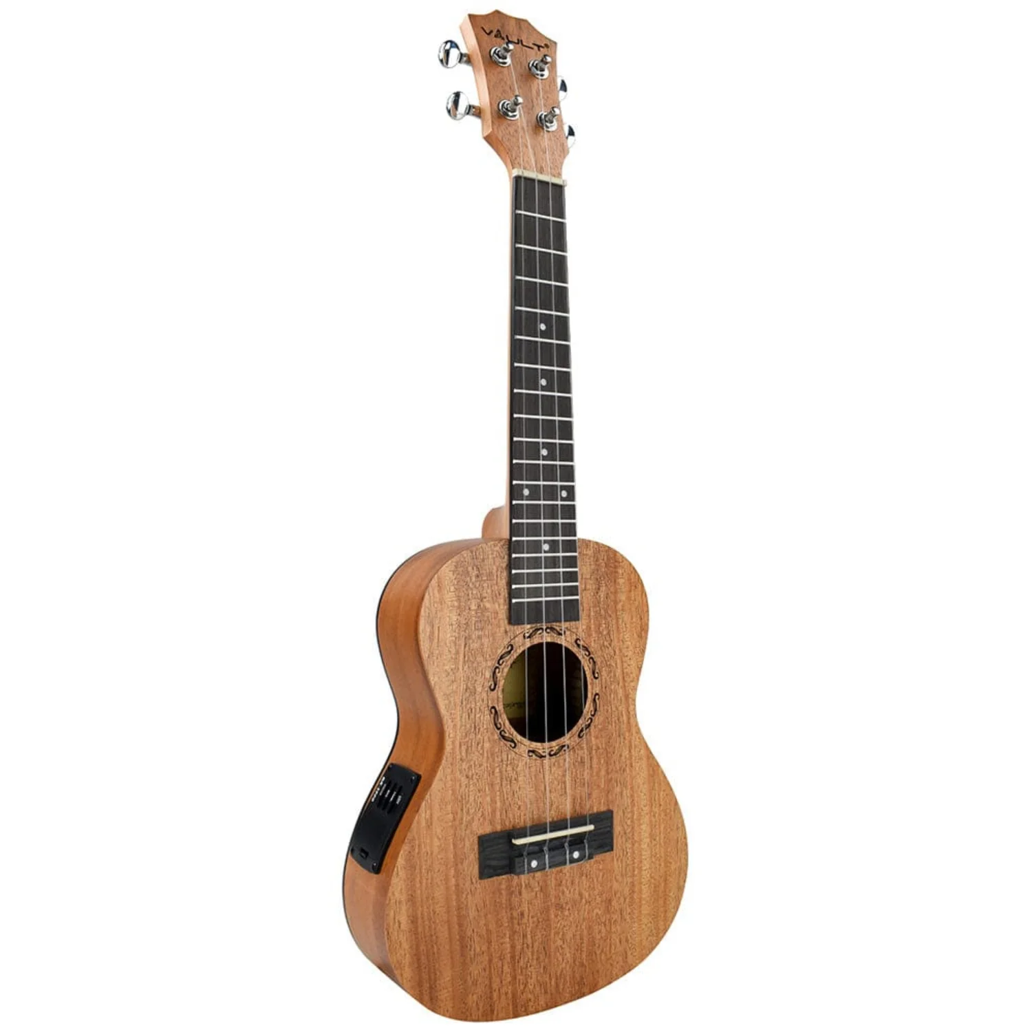 Vault UK-2000C 23-Inch Solid Mahogany Top Premium Concert Ukulele With Gigbag - Image 3