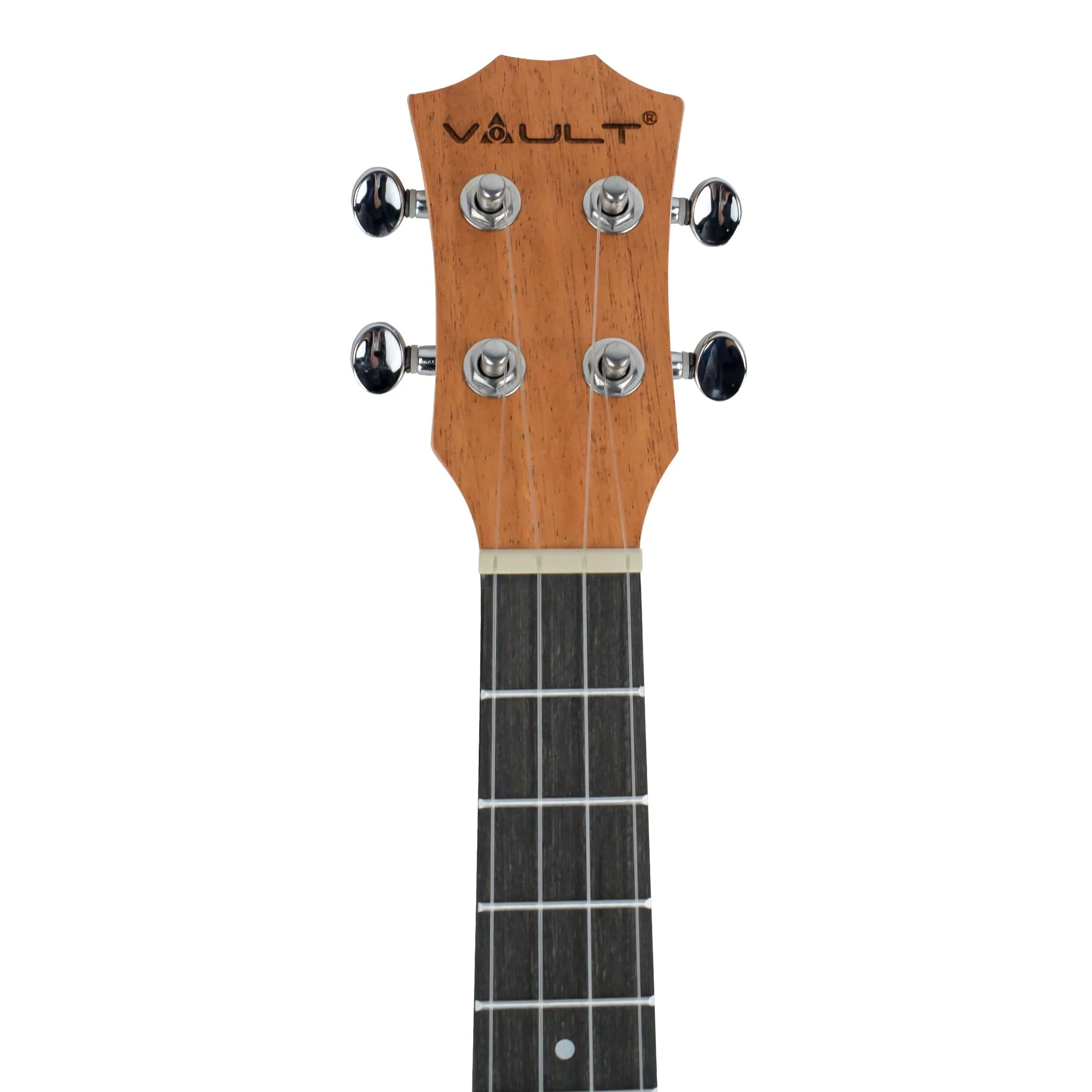 Vault UK-2000T 26-Inch Solid Mahogany Top Premium Tenor Ukulele - Open Box - Image 6
