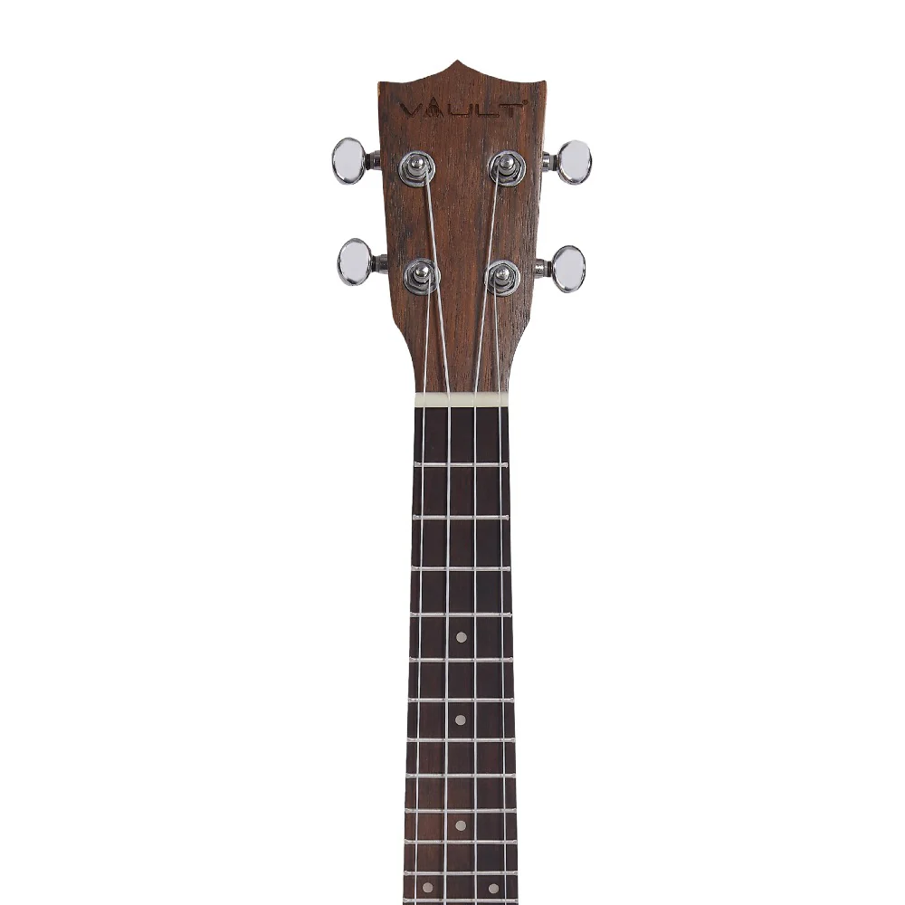 Vault UK-200T 26" Premium Walnut Laminate with Side Soundport Tenor Ukulele - Open Box - Image 3