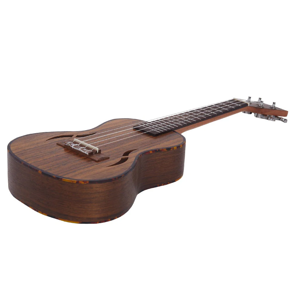 Vault UK-200T 26" Premium Walnut Laminate with Side Soundport Tenor Ukulele - Open Box - Image 9