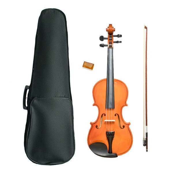 Vault VI1020 4/4 Beginner's Violin With Hard Case, Rosin and Bow