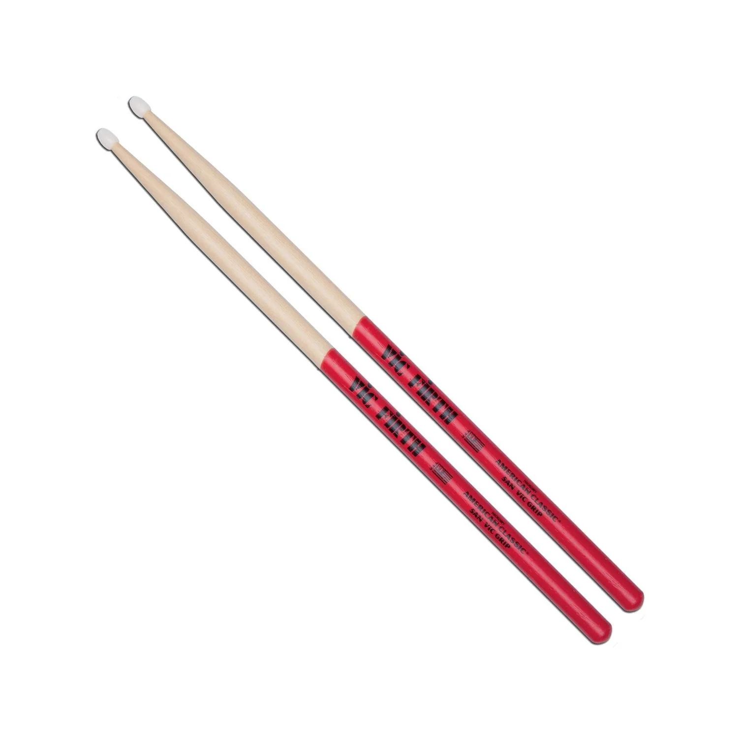 Vic Firth 5ANVG American Classic Vic Grip Drumsticks - 5A