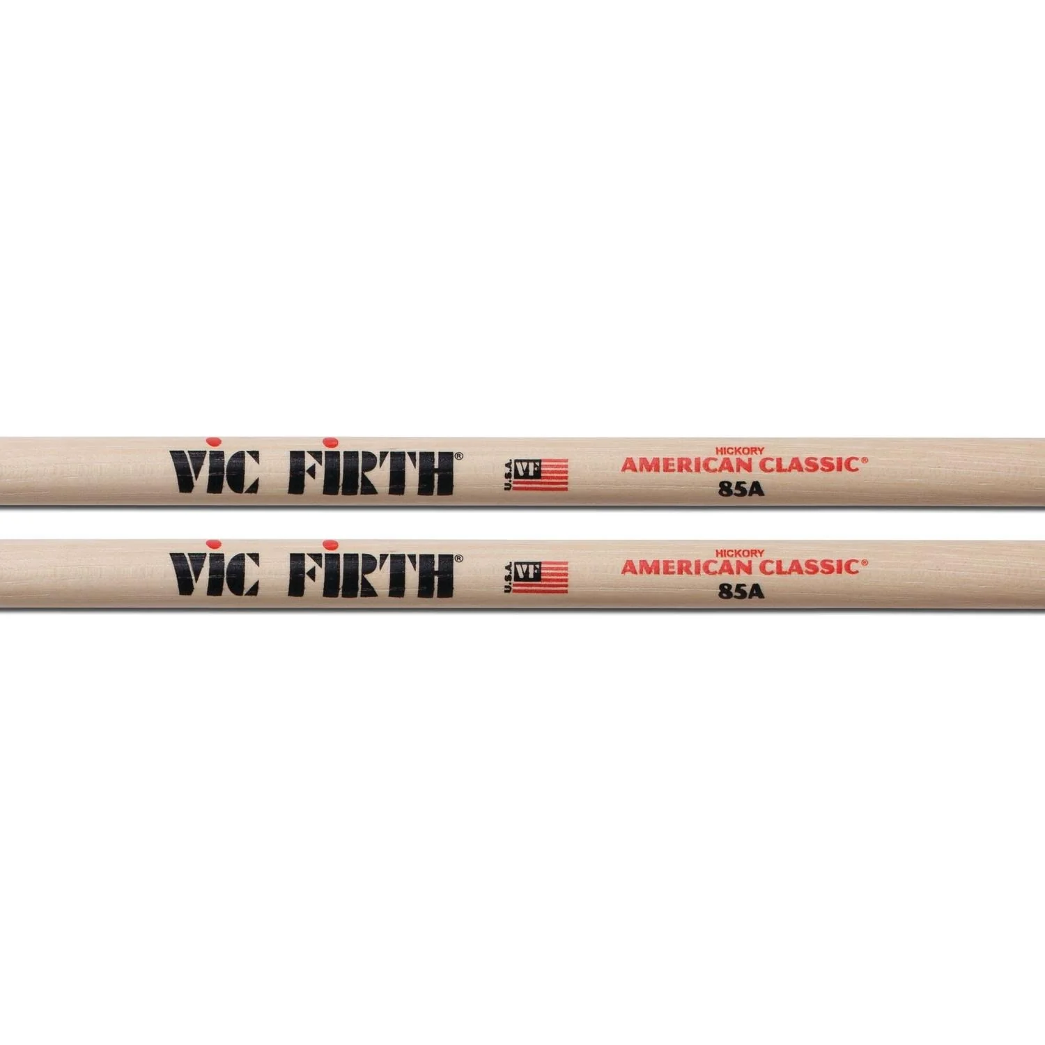 Vic Firth American Classic Hickory Drumsticks - Wooden Tip - 85A - Image 4
